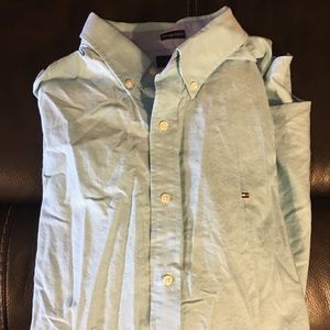Tommy Hilfiger 17 1/2 34-35 length oxford 3/$20 ☘️